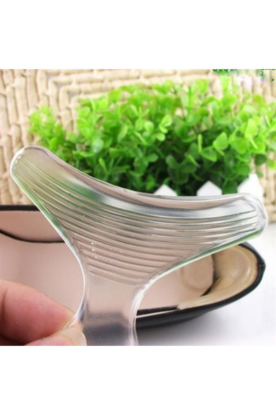 Saltos Ayakkabı İçi Arkası Vurmalarına Karşı Silikon Topuk Koruyucu 1 Çift Ağrı Vurma Önleyici (SAĞ,SOL)