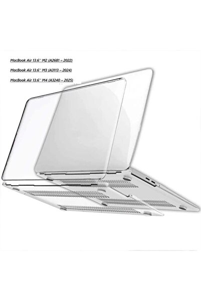 Alstrap Macbook Air 13.6 M2 M3 M4 2022 2024 2025 A2681 A3113 A3240 Uyumlu Şef...