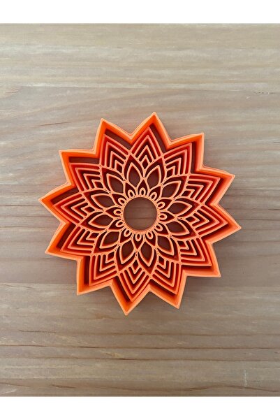 Mandala Mold and Stamp 1 - 9 cm