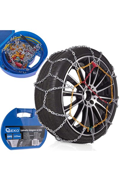 GEKO Set lanțuri de zăpadă pentru anvelope KN 90 3,5 / 12 mm, G73873