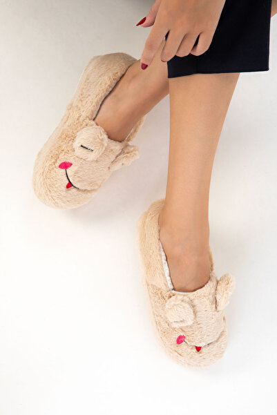 SOHO Cream Women's House Slippers 20878
