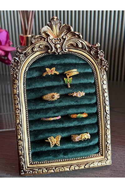 Vadısh store Set of 8 Vintage Elegance Rings