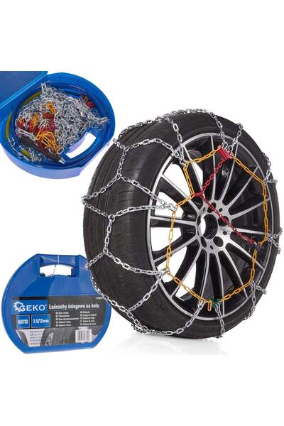 GEKO Lanțuri de zăpadă pentru roți KN110 3,5 / 12 mm, G73876