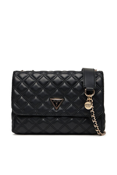 Guess Γυναικεία Τσάντα Χειρός Μαύρη HWQG9673200