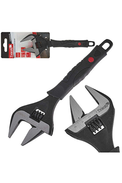 Tvardy Cheie reglabilă, 0-39 mm, 8", Cr-V, T00071