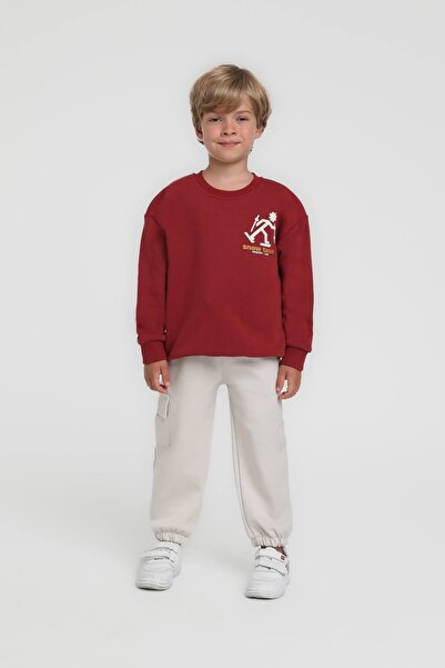 HAUSEkids 1-5 Years Old Snow Team Boy's Suit-Burgundy