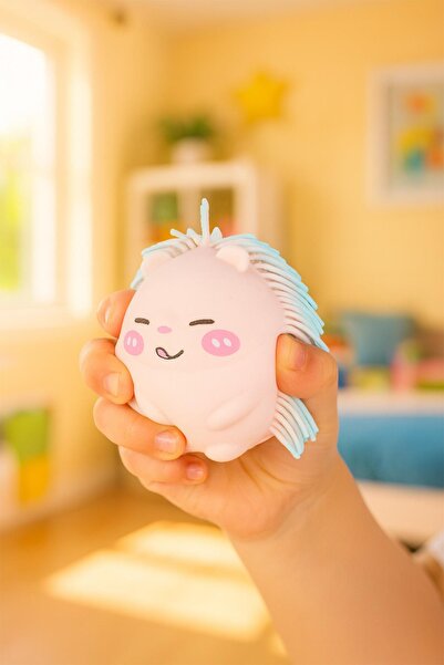 hak-iş oyuncak Kirpi Figürlü Squishy Stress Oyuncağı Yumuşacık Jel Squishy