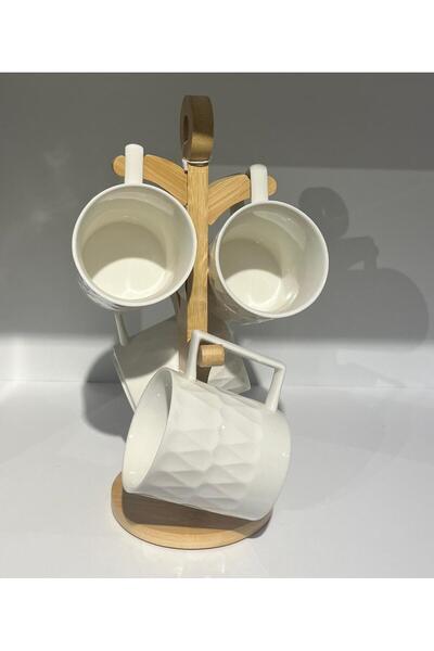 Tutku BAMBU ASKILI PORSELEN KUPA