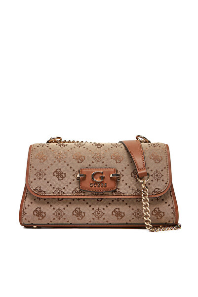 Guess Γυναικεία Τσάντα Χειρός Μπεζ HWJP9654210