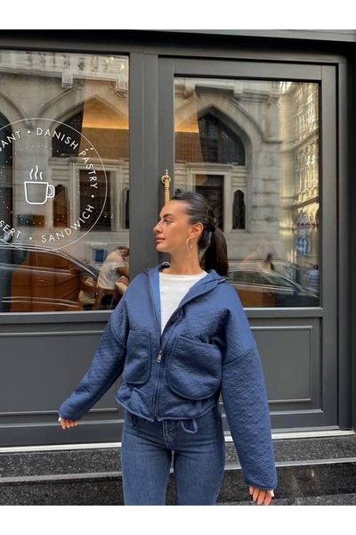 Chef d'atelier سترة نسائية بجيوب واسعة