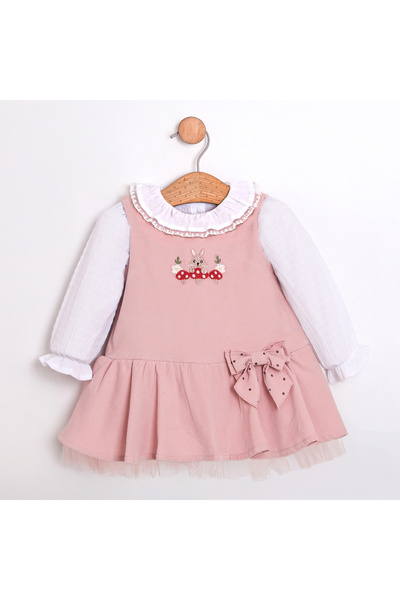 Cumino Scarlet 2-Piece Girls' Set 9-12-18-24 Months