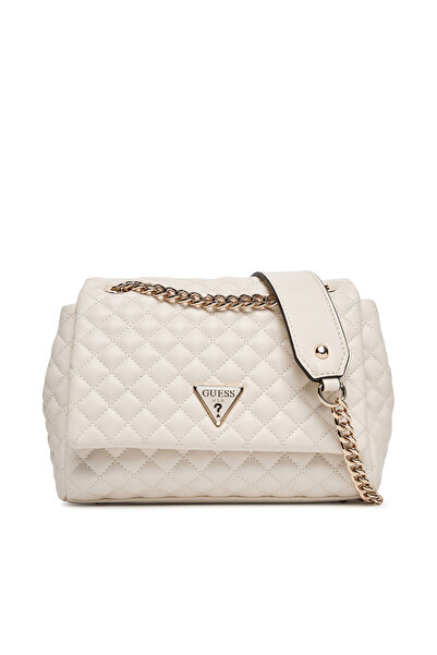 Guess Γυναικεία Τσάντα Χειρός Λευκή HWQG8679210