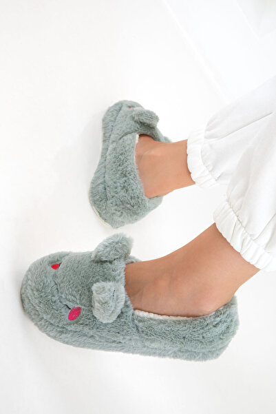 SOHO Green Women's House Slippers 20878