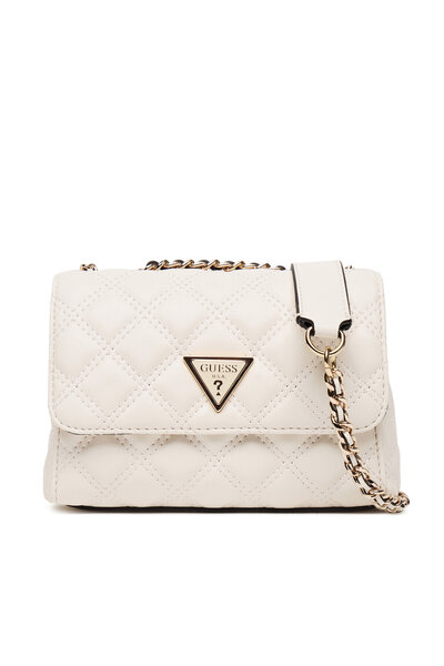 Guess Γυναικεία Τσάντα Χειρός Λευκή HWQG9673740