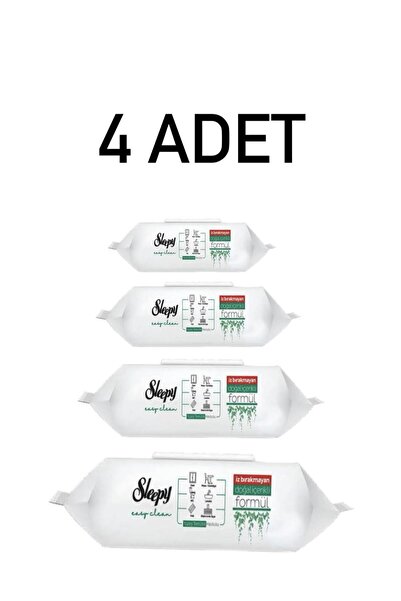 Sleepy easy clean beyaz sabunlu 400 adet Yüzey Temizlik Havlusu