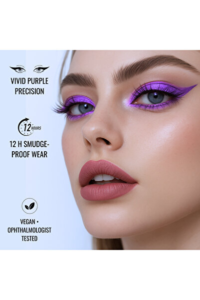 global fashion Waterproof Gel Eyeliner Pen – 0.2 mm Precision Tip, Smudge-Proof, 12H Long-Lasting Wear, Retractable