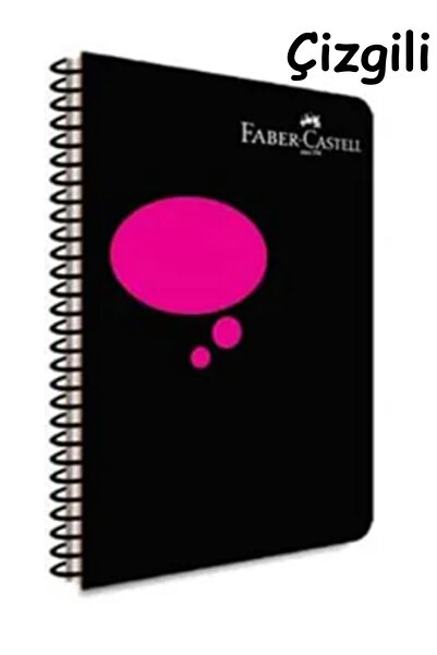Faber Castell A4 Size 80 Sheets Lined Pp Cover Ring Binder Notebook