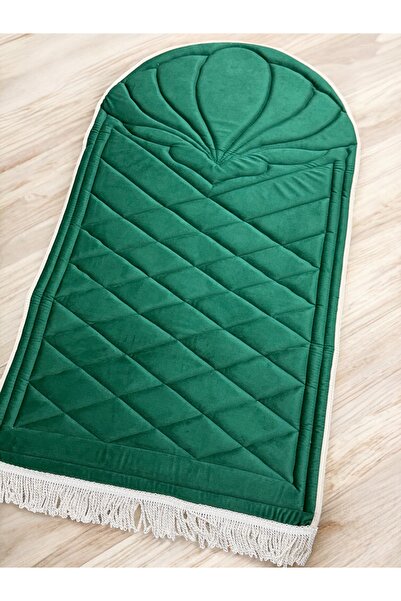 AYHANHOME Luxury Orthopedic Knee Pain-Free Sponge Gift Dowry Twist Prayer Rug with Fringed Bag