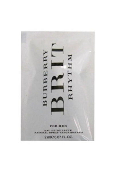 BURBERRY Burberry Brit Rhythm White for Women Eau de Toilette 2ml Sample