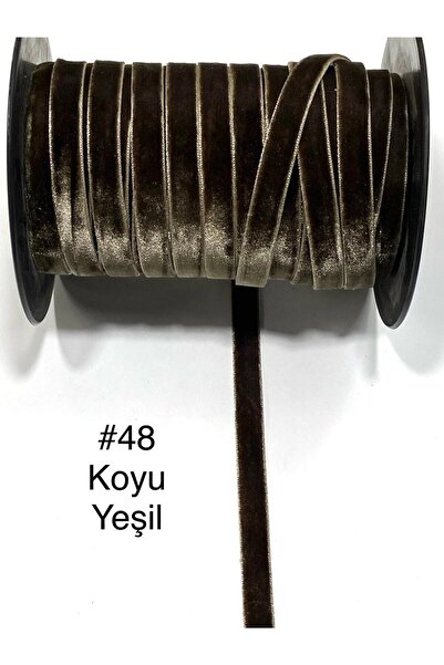 karantuhafiye Оксамитова стрічка / 1 см / 5 метрів / k011