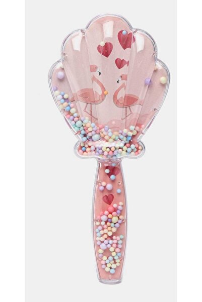 Home Girl's Shell Colorful Comb with Sequins and Beads
