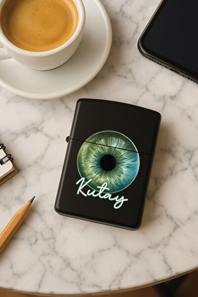 Cekuonline Kişiye Özel İsim Yazılı Fontlu Baskılı Benzinli Çakmak Özel Tasarı...