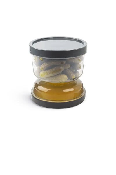Se Yank Haus Hourglass Olive and Pickle Storage Container
