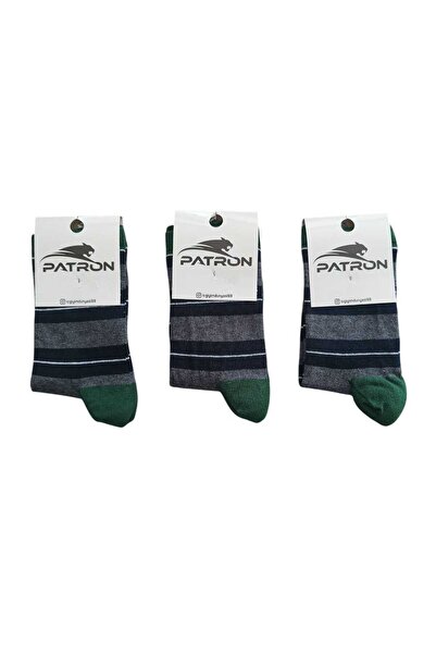 PATRON Boys' 3-Piece Flexible Long Socks