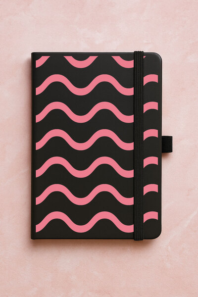 Cekuonline Promotional Undated Premium Thermo Notebook Patterned 192 Sheets -...