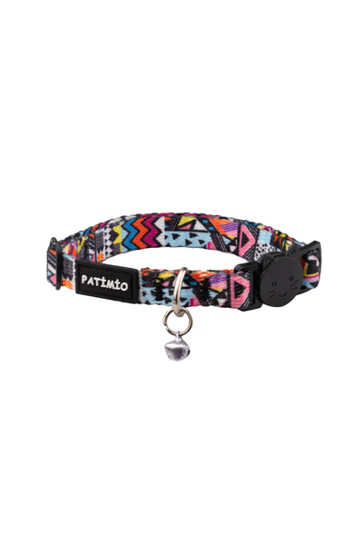 PATİMİO Astro Ayarlanabilir, Güvenlik Kilitli Çıngıraklı Kedi Boyun Tasması