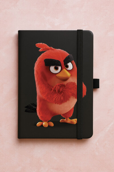 Cekuonline Promotional Undated Premium Thermo Notebook Patterned 192 Sheets - Angry
