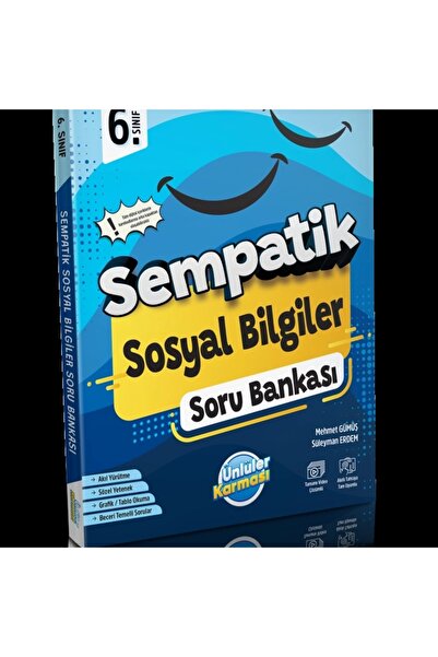 Ünlüler Karması Ünlüler Karması 6. Sınıf Sempatik Sosyal Bilgiler Soru Bankas...