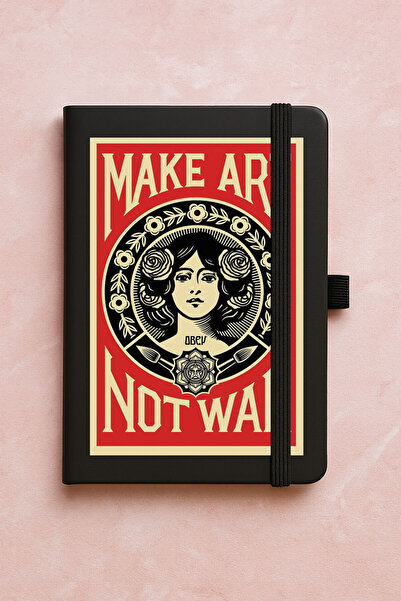 Cekuonline Promotional Undated Premium Thermo Notebook Patterned 192 Sheets - Not War