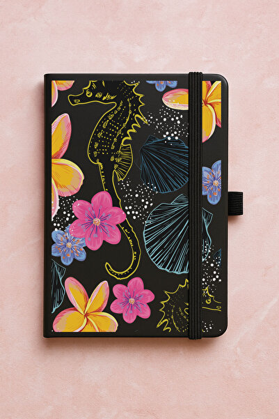 Cekuonline دفتر ملاحظات حراري فاخر غير مؤرخ للترويج، منقوش، 192 ورقة - حصان ا...