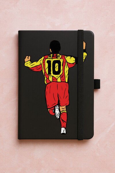 Cekuonline دفتر ملاحظات حراري فاخر غير مؤرخ للترويج، منقوش بـ 192 ورقة - هاجي