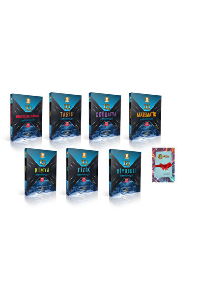 paraf yayınları 10. Sınıf IQ FULL SETTT Soru Kütüphanesi(DEFTER HEDİYE)
