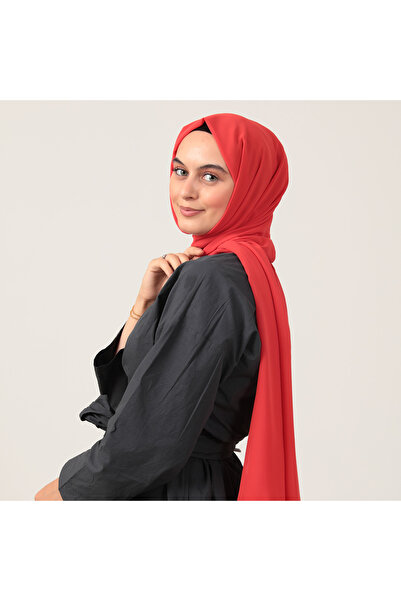 ipekistanbul Chiffon Shawl - Light Red