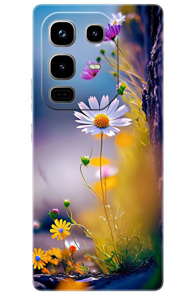 Ceppare iNfinix Note 50 PRO 4G (X6855) Uyumlu Kılıf Desen Baskılı Silikon Papatya Seri STK:1000 CP-7FVCzdw