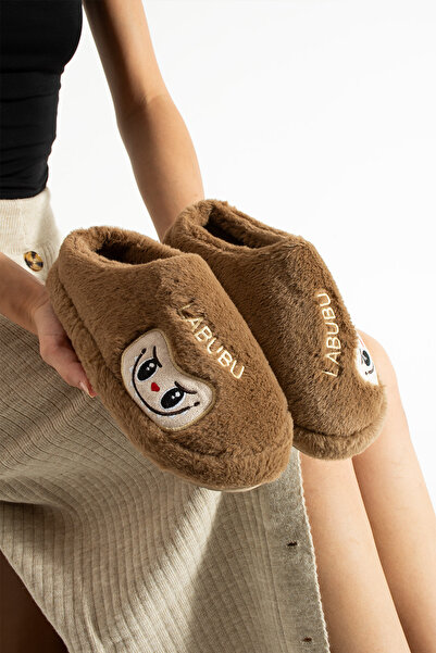 FootFrenzy Labubu Women's Plush House Slippers Lightweight Sole Guest Bundle Dowry House Slippers