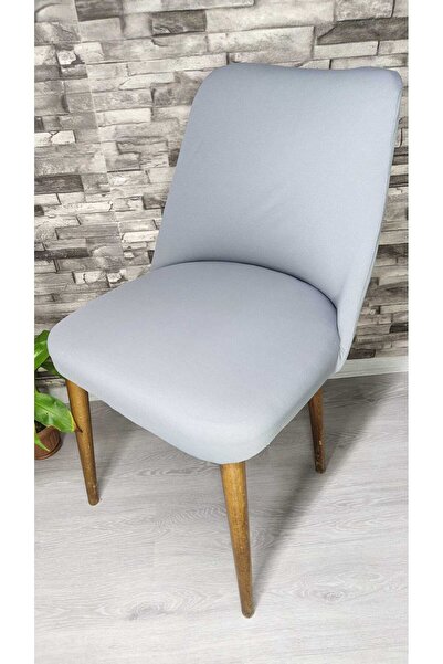 UzHome Büyük Oval Sandalye kılıf LAKOS kumaş lıkralı