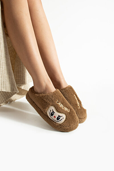 FootFrenzy Labubu Women's Plush House Slippers Lightweight Sole Guest Bundle Dowry House Slippers