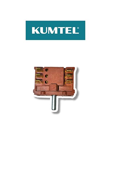 KUMTEL Fırın rotaray Anahtarı 3 konum kademeli