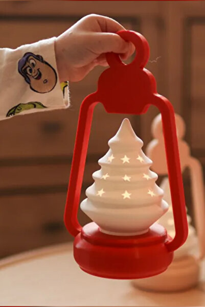 Genç 3D Noel Temalı Dekoratif Lamba | 3 Renk Seçeneği (Kırmızı, Siyah, Beyaz)...