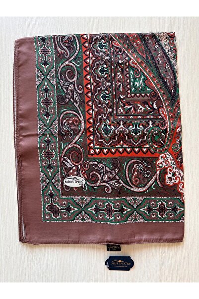 MİSS İPEK Elegant Paisley Patterned Silky Shawl 70 X 180