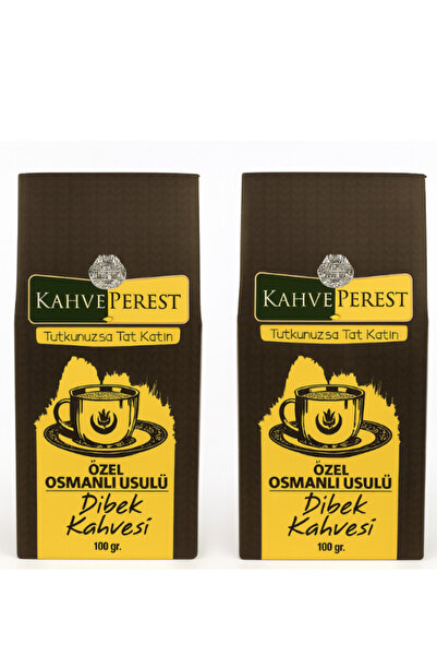 Özel Osmanlı Dibek Türk Kahvesi 100gr x2 Paket