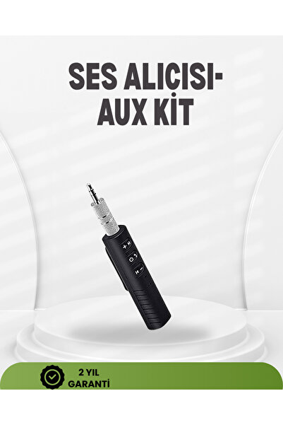 Kanonik Education حل صوت لاسلكي - جهاز استقبال موسيقى بلوتوث مع مقبس 3.5 ملم