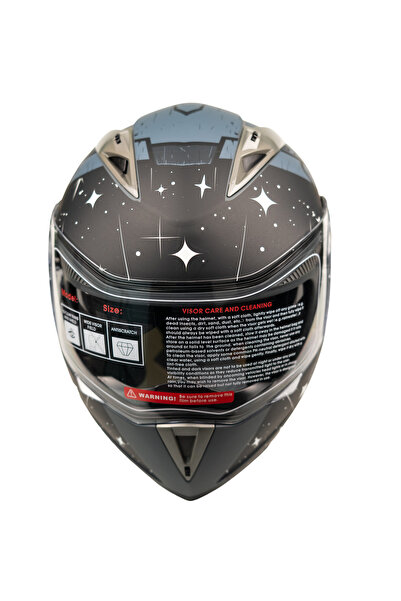 Helmet Jk 902 Çene Açılır Kask, Fiyat Ürünü Güneş Vizörlü Mat-siyah-gümüş Mot...