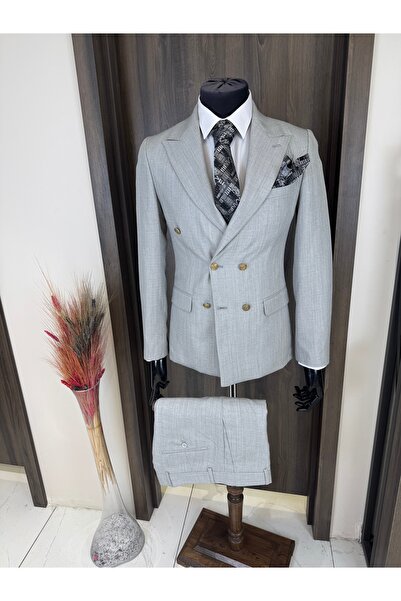 leonmen بأزرار على الجهتين بدلة