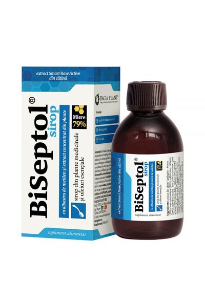 Dacia Plant Σιρόπι BiSeptol, 200 ml, Φυτό Dacia