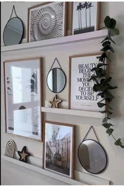 Store Dekoratif duvar rafı